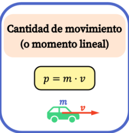 Cantidad de movimiento